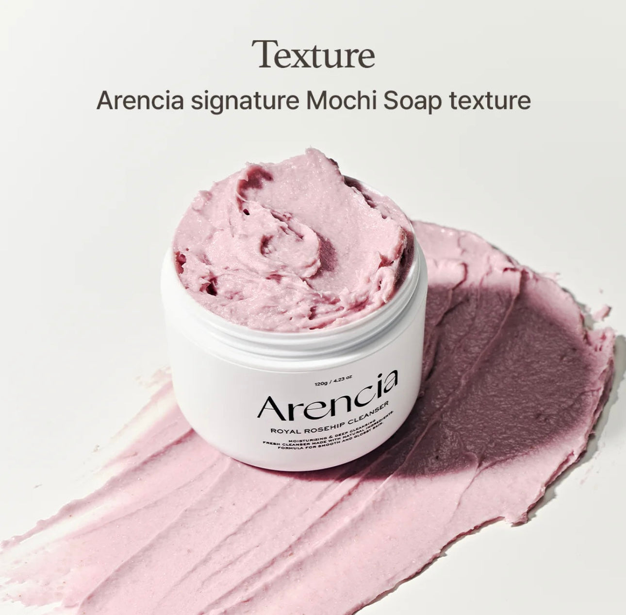 Arencia Fresh Royal Rosehip Mochi Cleanser