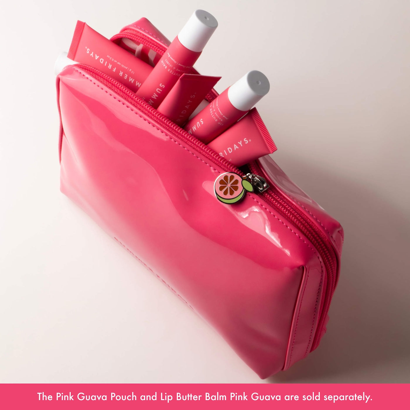 Summer Fridays Pink Guava Pouch