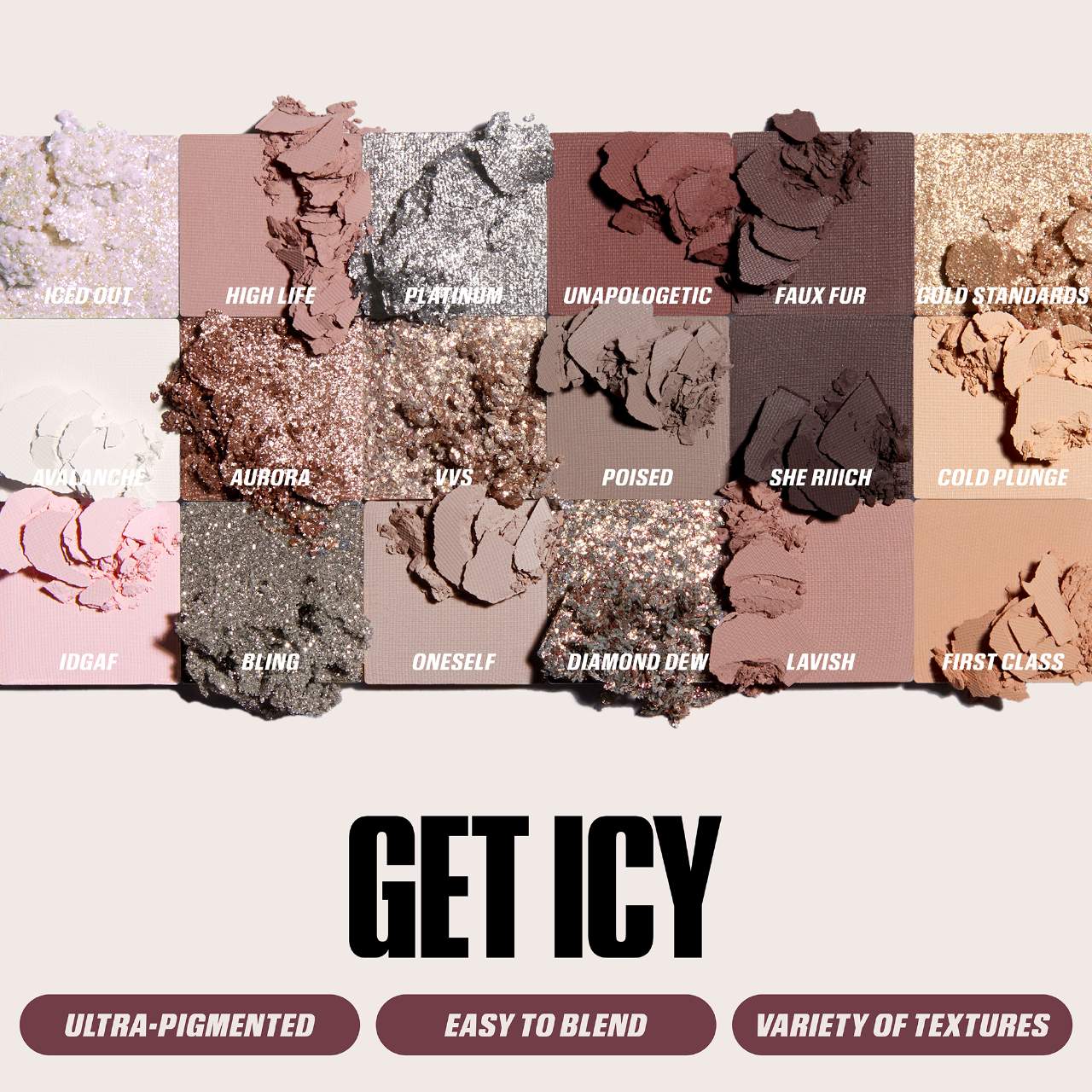 HUDA BEAUTY Icy Nude Eyeshadow Palette 460 | Ask a question |