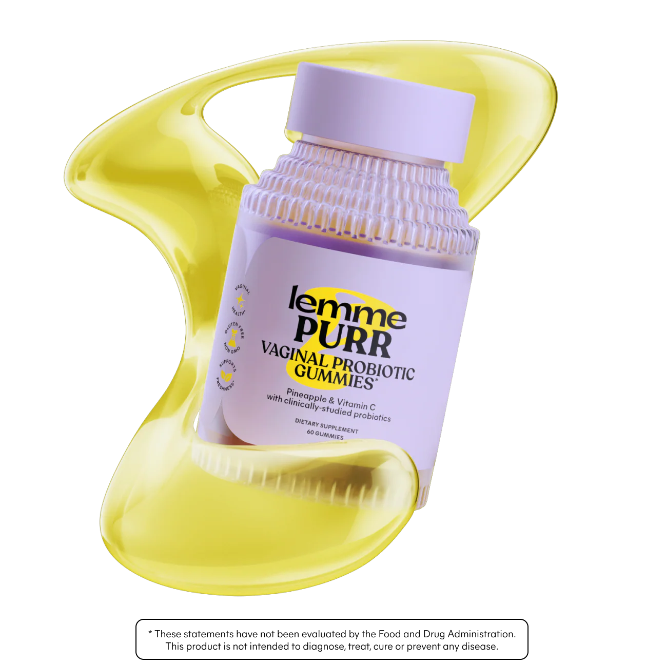 Lemme Purr Gummies Vaginal Probiotic Gummies