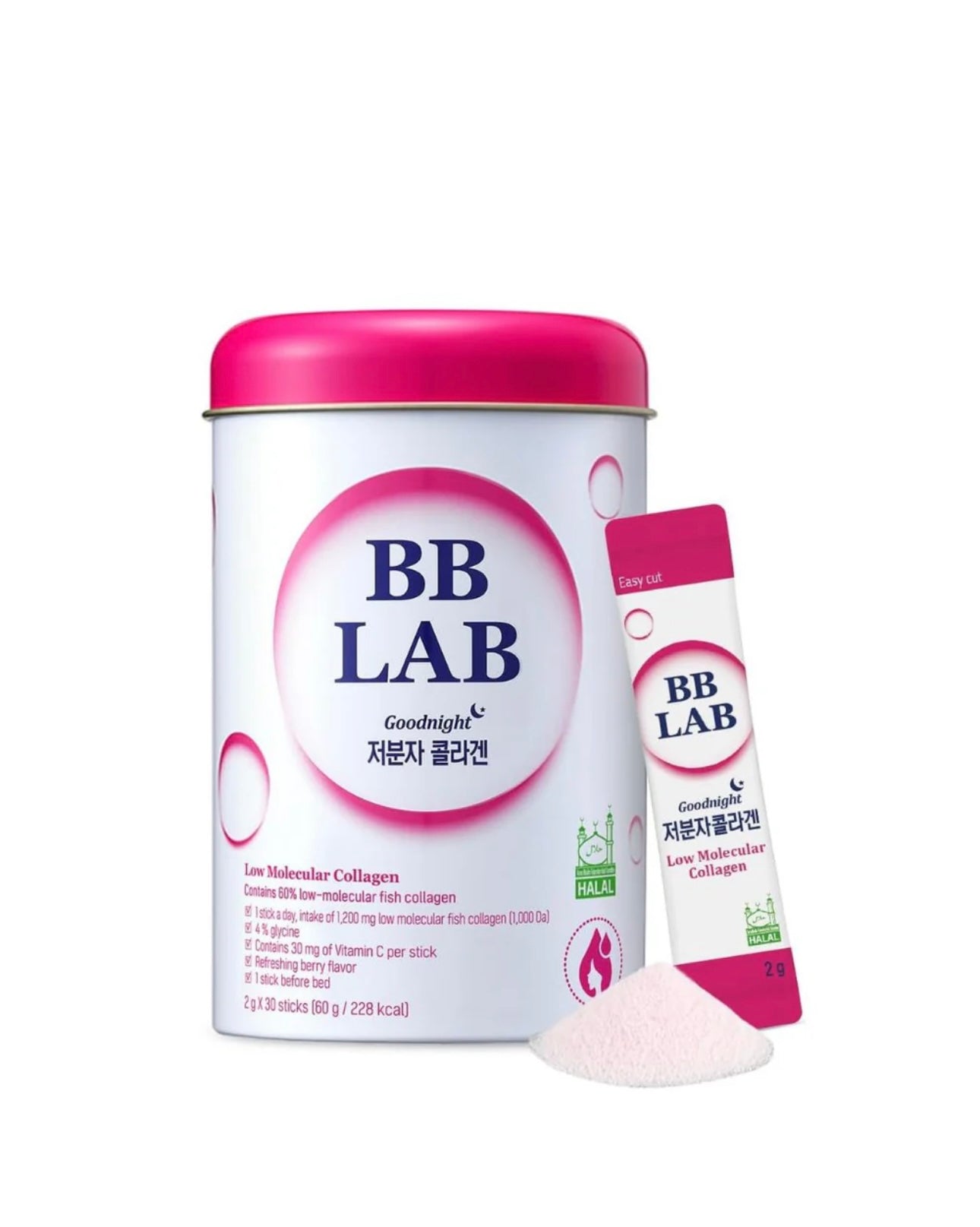 BB LAB Goodnight Low Molecular Collagen Powder Stick