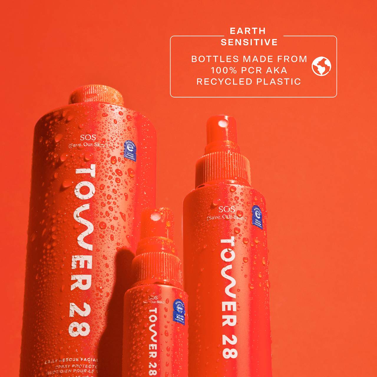 Tower 28 Beauty  SOS Daily Rescue Facial Spray with Hypochlorous Acid