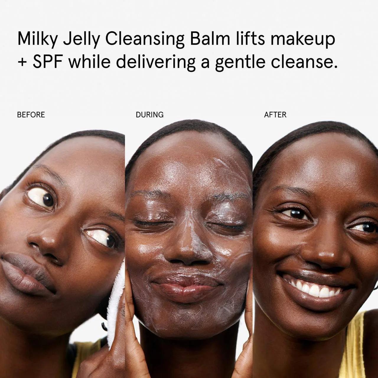 Glossier  Milky Jelly Cleansing Balm & Makeup Remover NEW