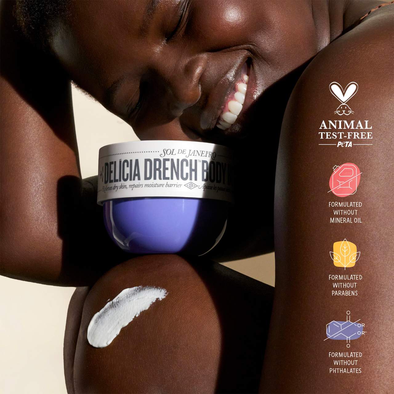 Sol de Janeiro  Delícia Drench™ Deeply Moisturizing Body Butter for Dry Skin