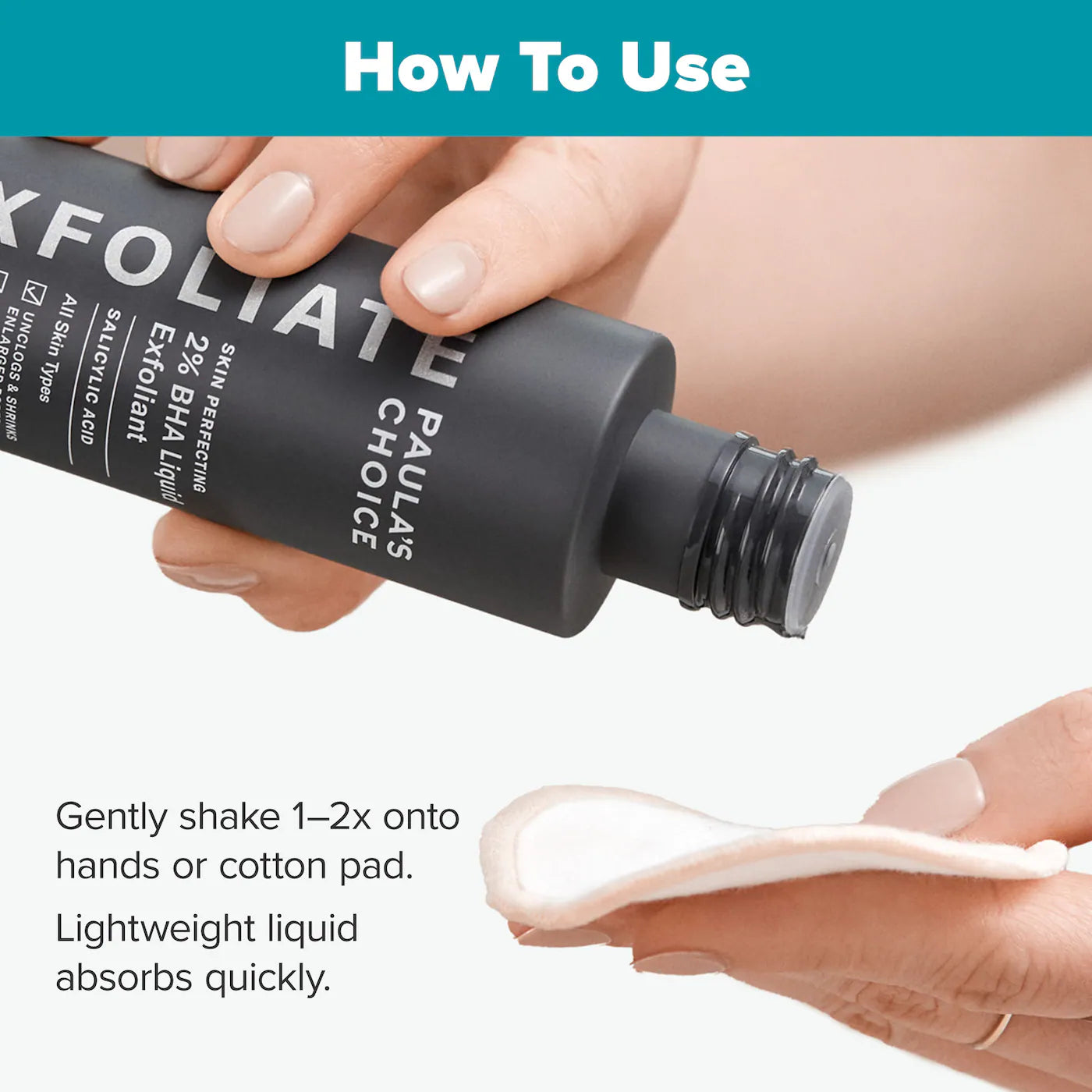 Paula's Choice  Skin Perfecting 2% BHA Liquid Exfoliating Toner for Clear Skin