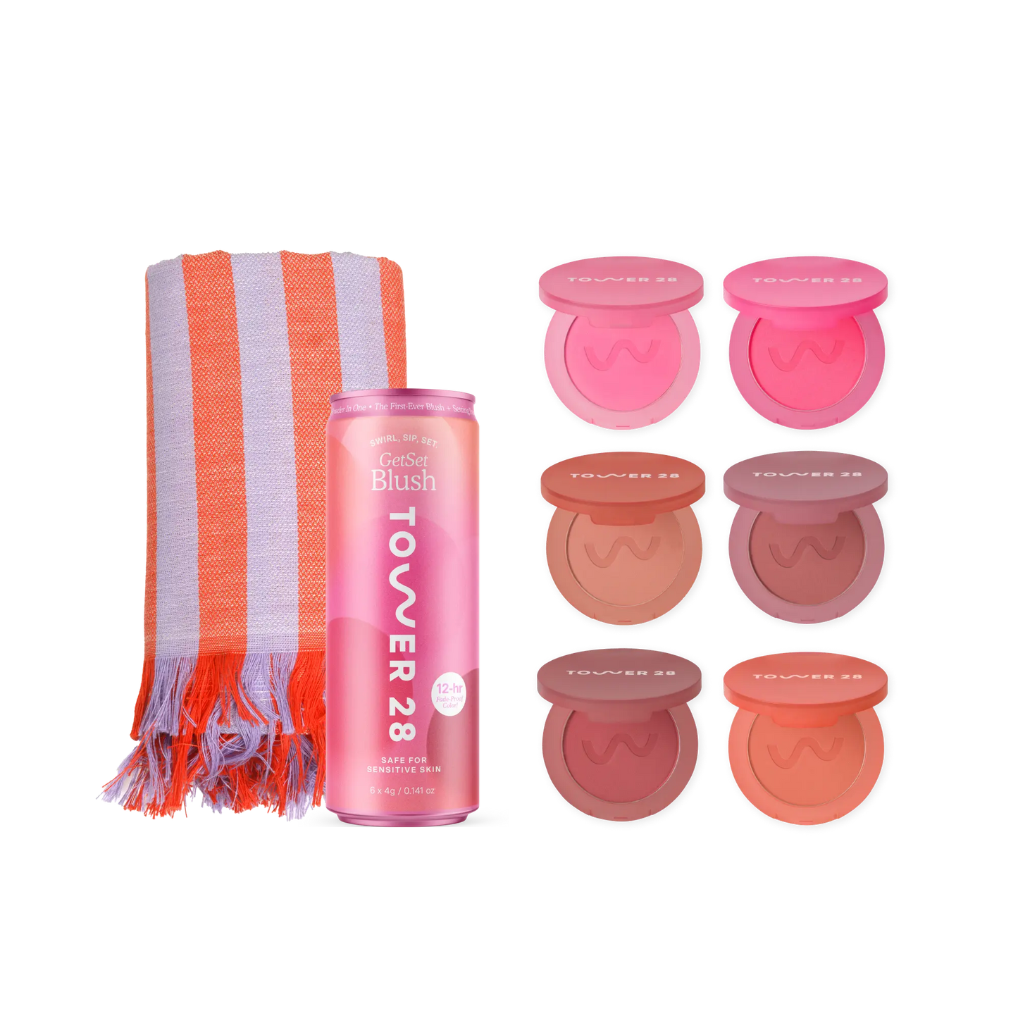 Tower28 GetSet Powder Blush Gift Set