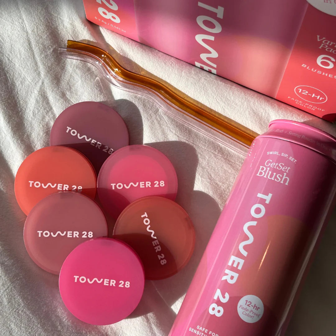 Tower28 GetSet Powder Blush Gift Set