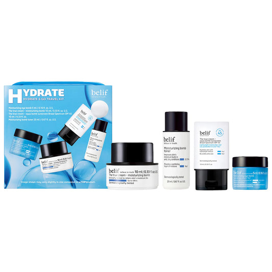 belif  Hydrate & Go Travel Kit