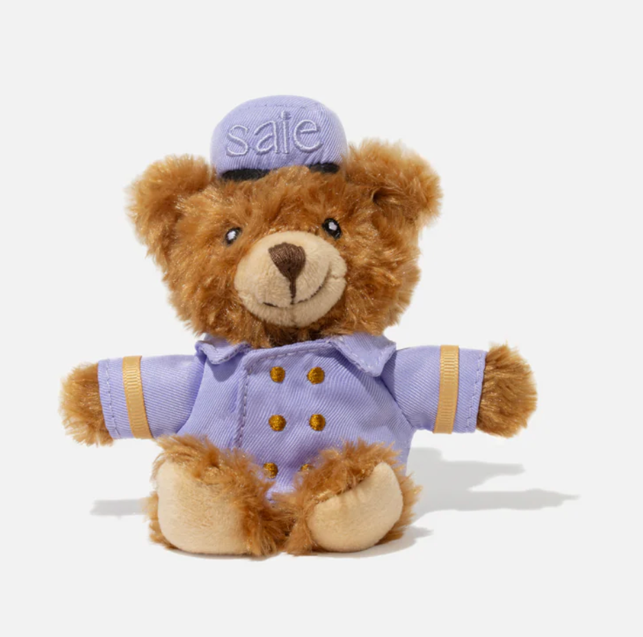 Saie The Bellhop Bear Keychain LIMITED EDITION BAG CHARM