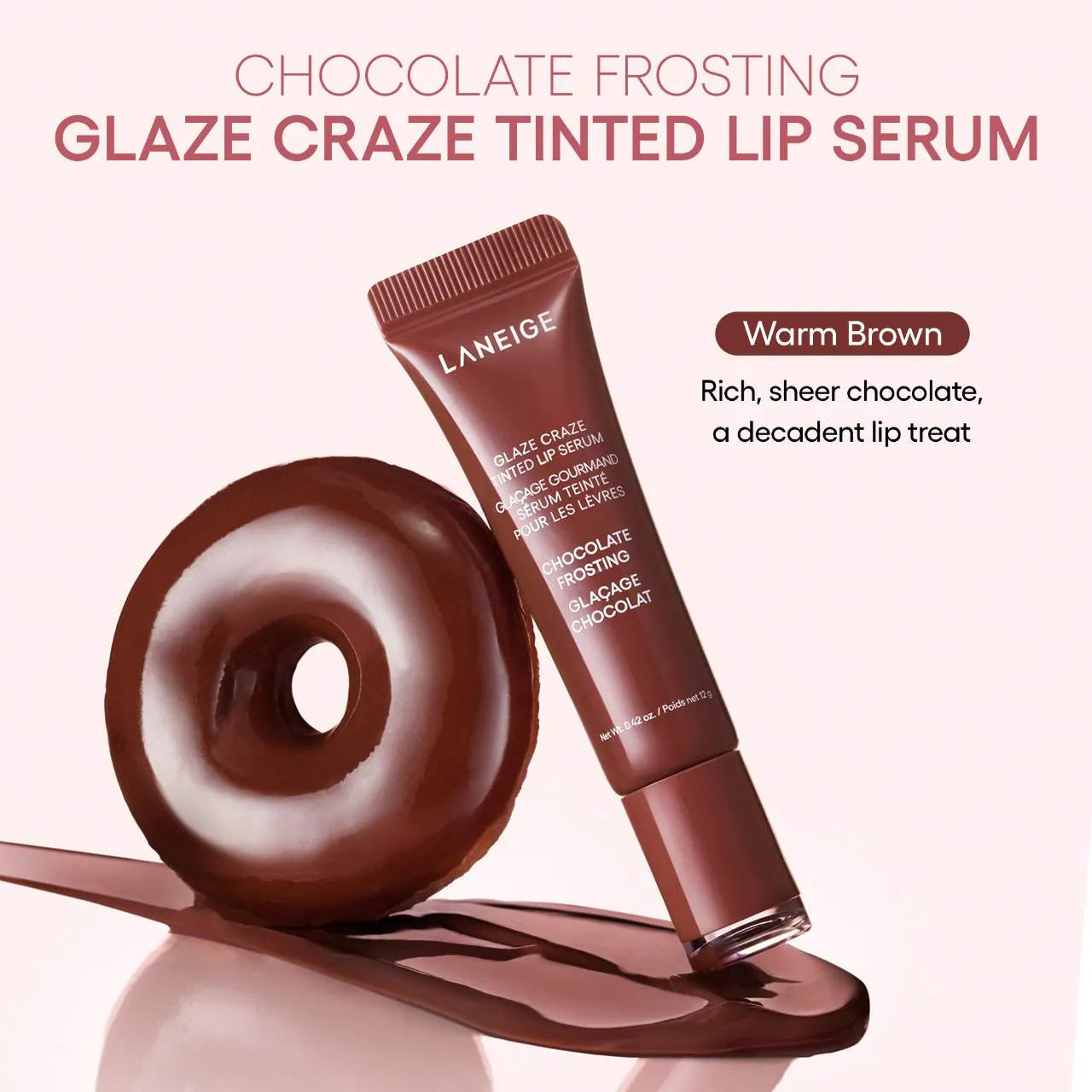 LANEIGE  Glaze Craze Tinted Polypeptide Lip Serum