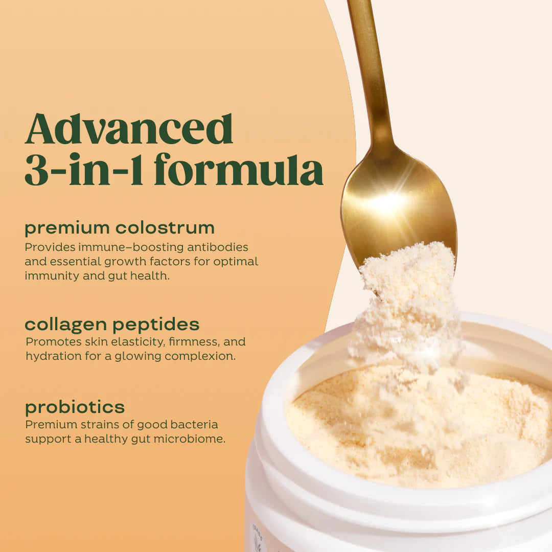 Bloom Nutrition  Colostrum & Collagen Peptides