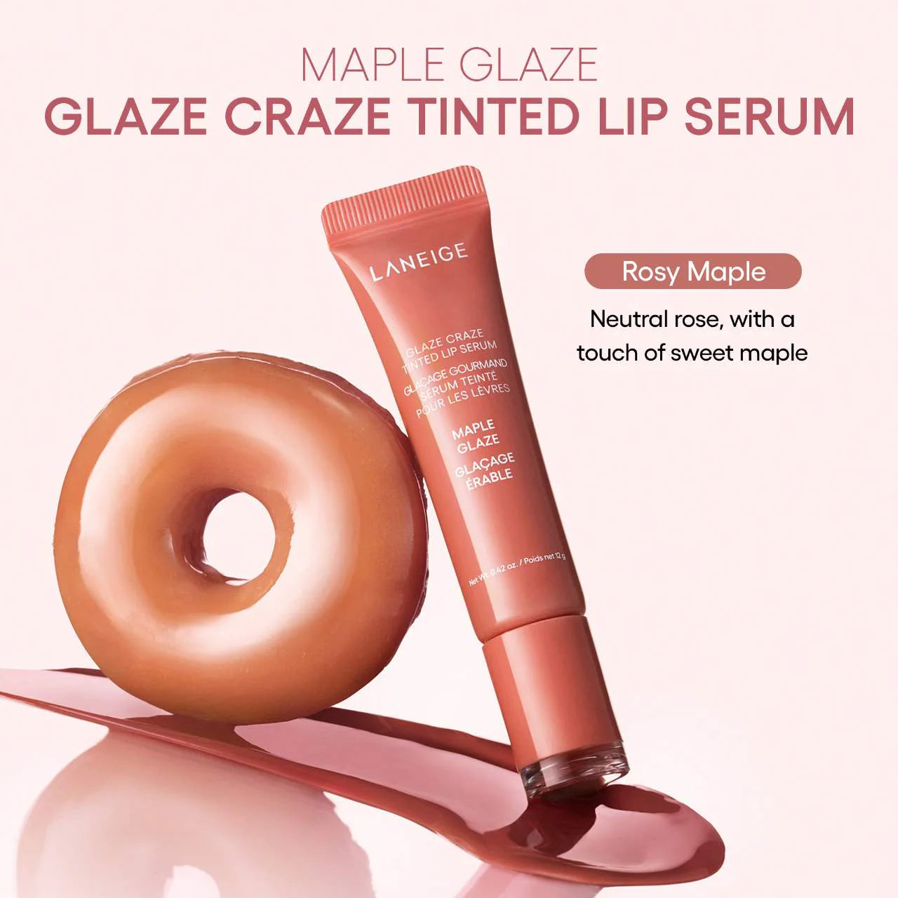 LANEIGE  Glaze Craze Tinted Polypeptide Lip Serum