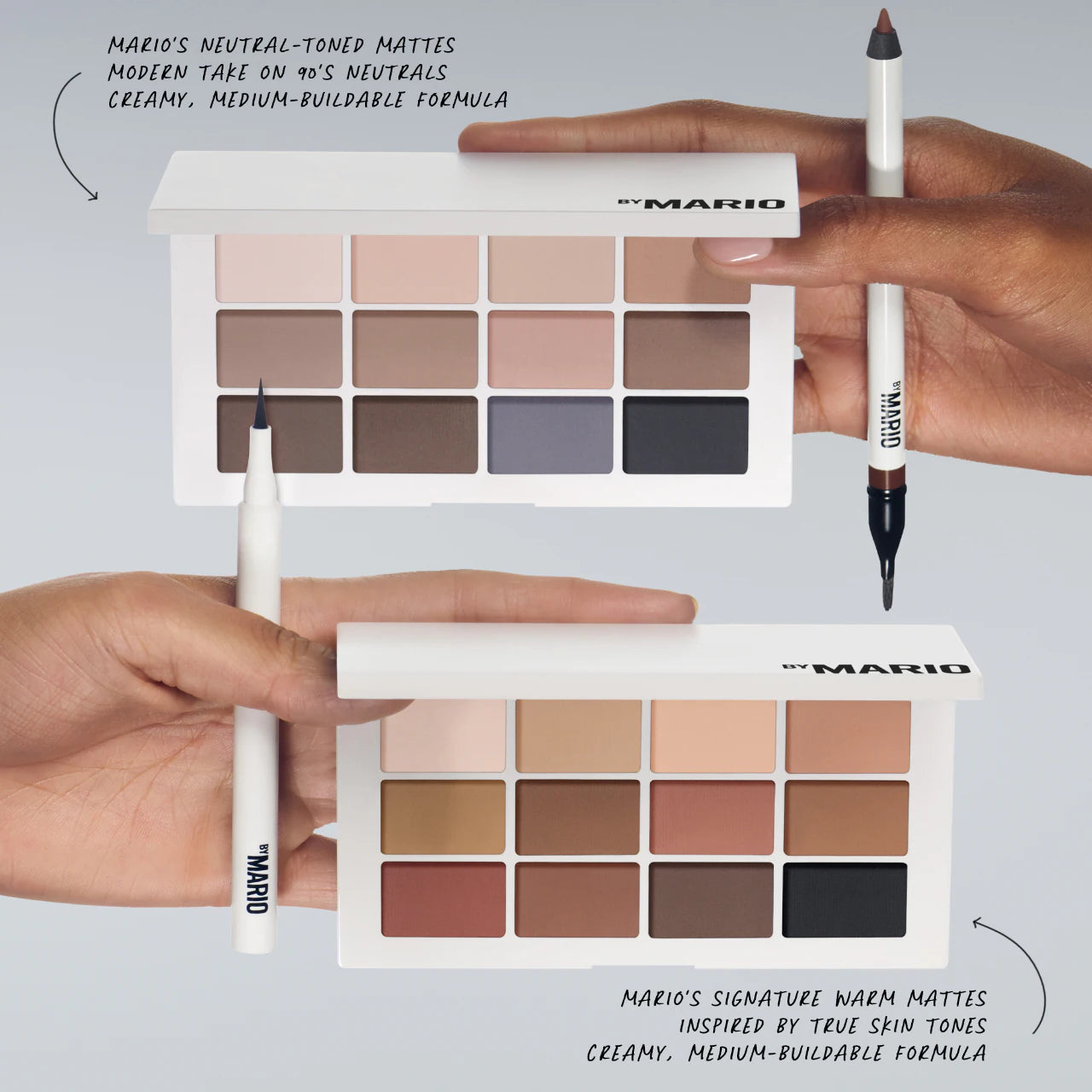MAKEUP BY MARIO  Master Mattes Eyeshadow Palette: The Neutrals