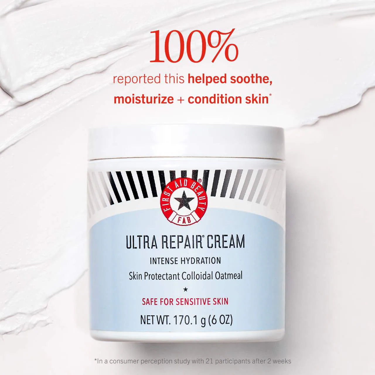 First Aid Beauty  Ultra Repair® Cream Intense Hydration – Face and Body Moisturizer for Skin Repair