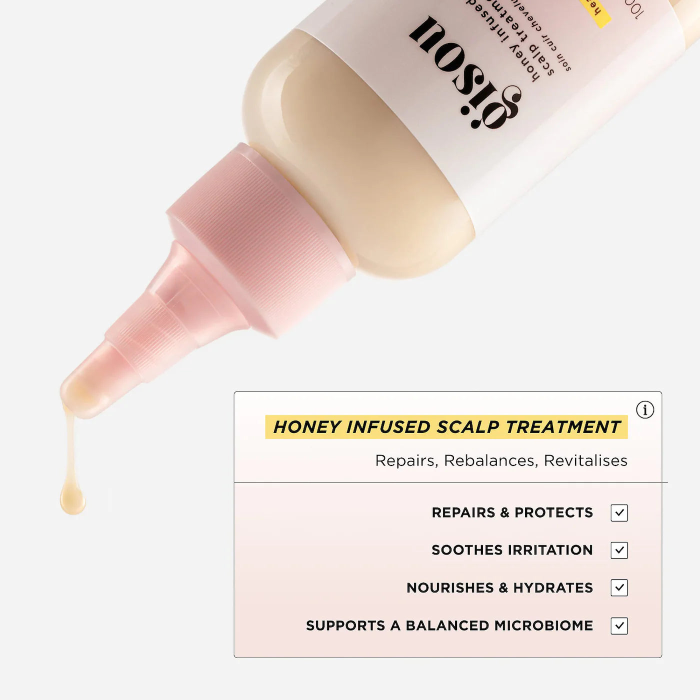Gisou  Honey Infused Scalp Treatment Serum