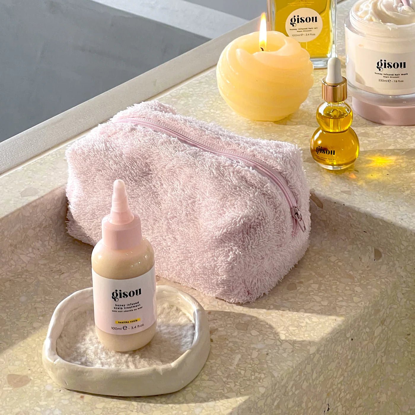 Gisou  Honey Infused Scalp Treatment Serum