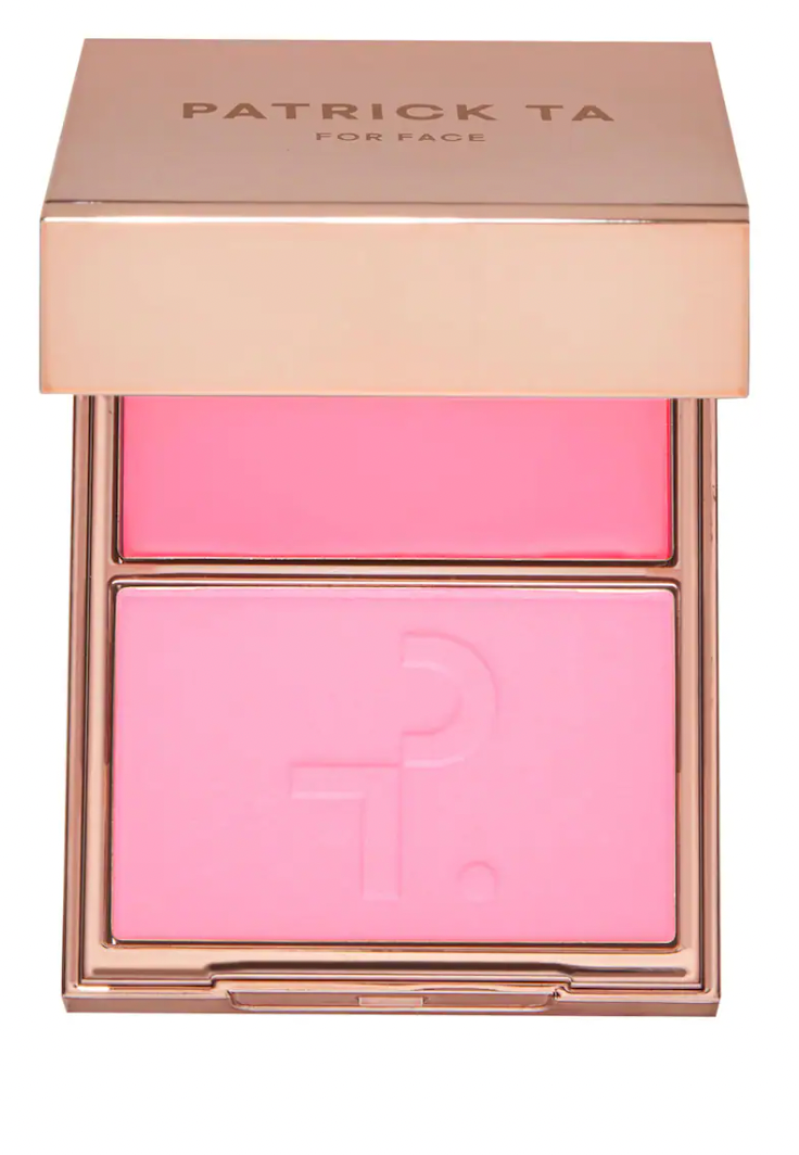 PATRICK TA  Major Headlines Double-Take Crème & Powder Blush Duo