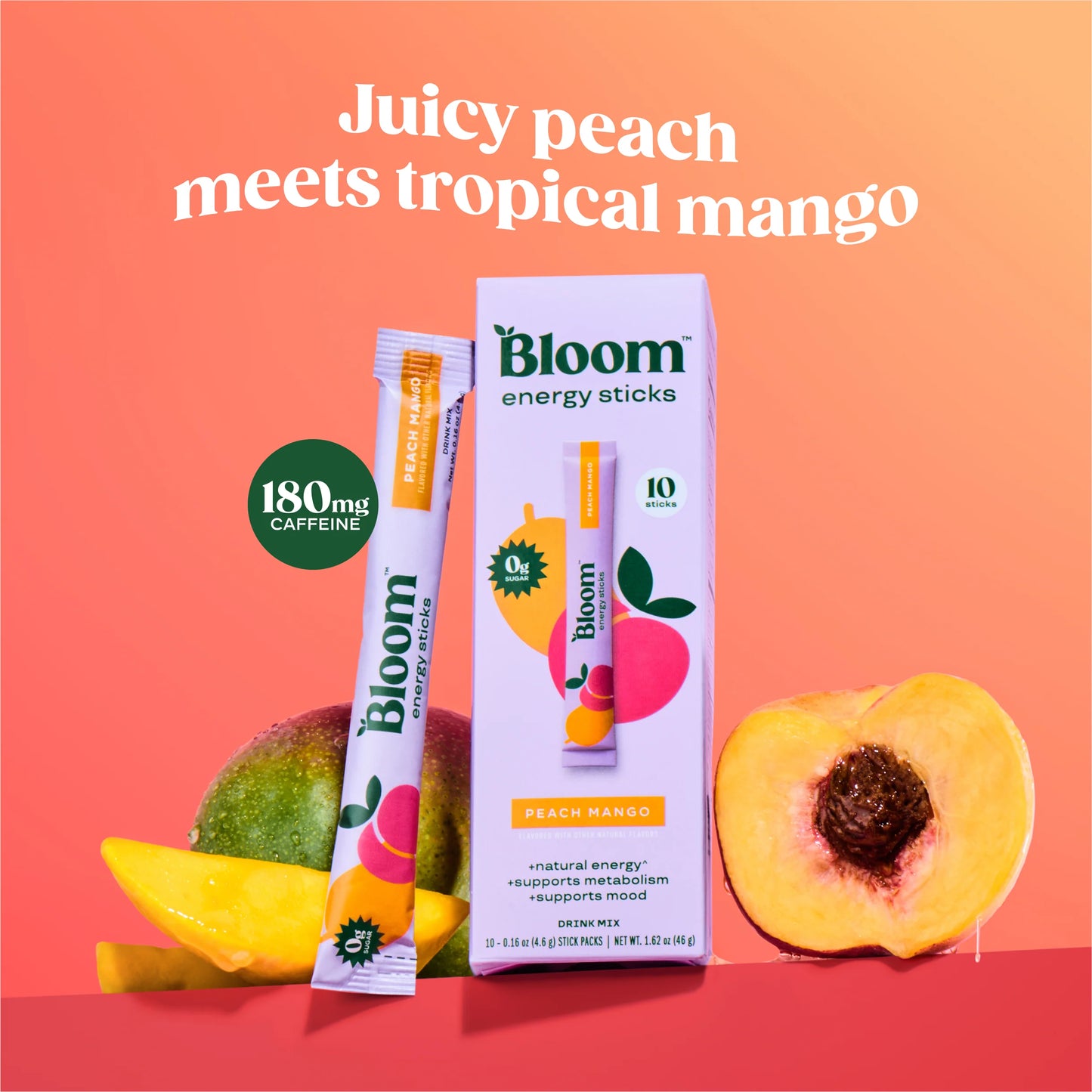 Bloom Nutrition  Energy Sticks