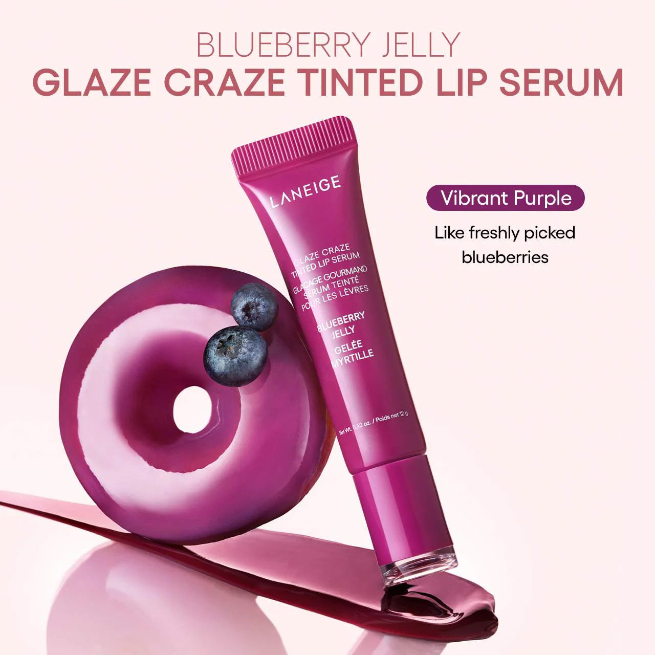 LANEIGE  Glaze Craze Tinted Polypeptide Lip Serum