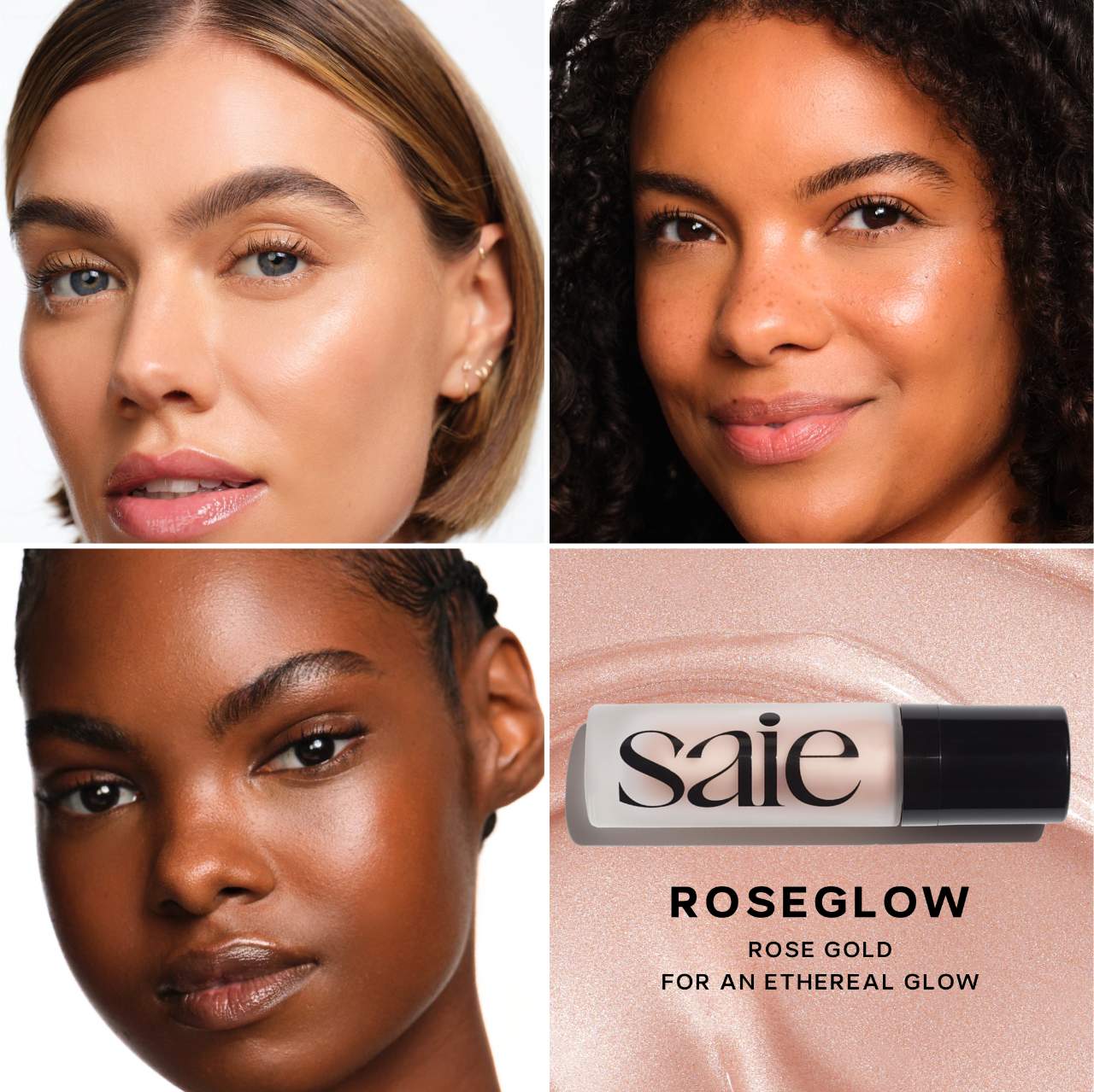 Saie  Glowy Super Gel Lightweight Dewy Multipurpose Illuminator