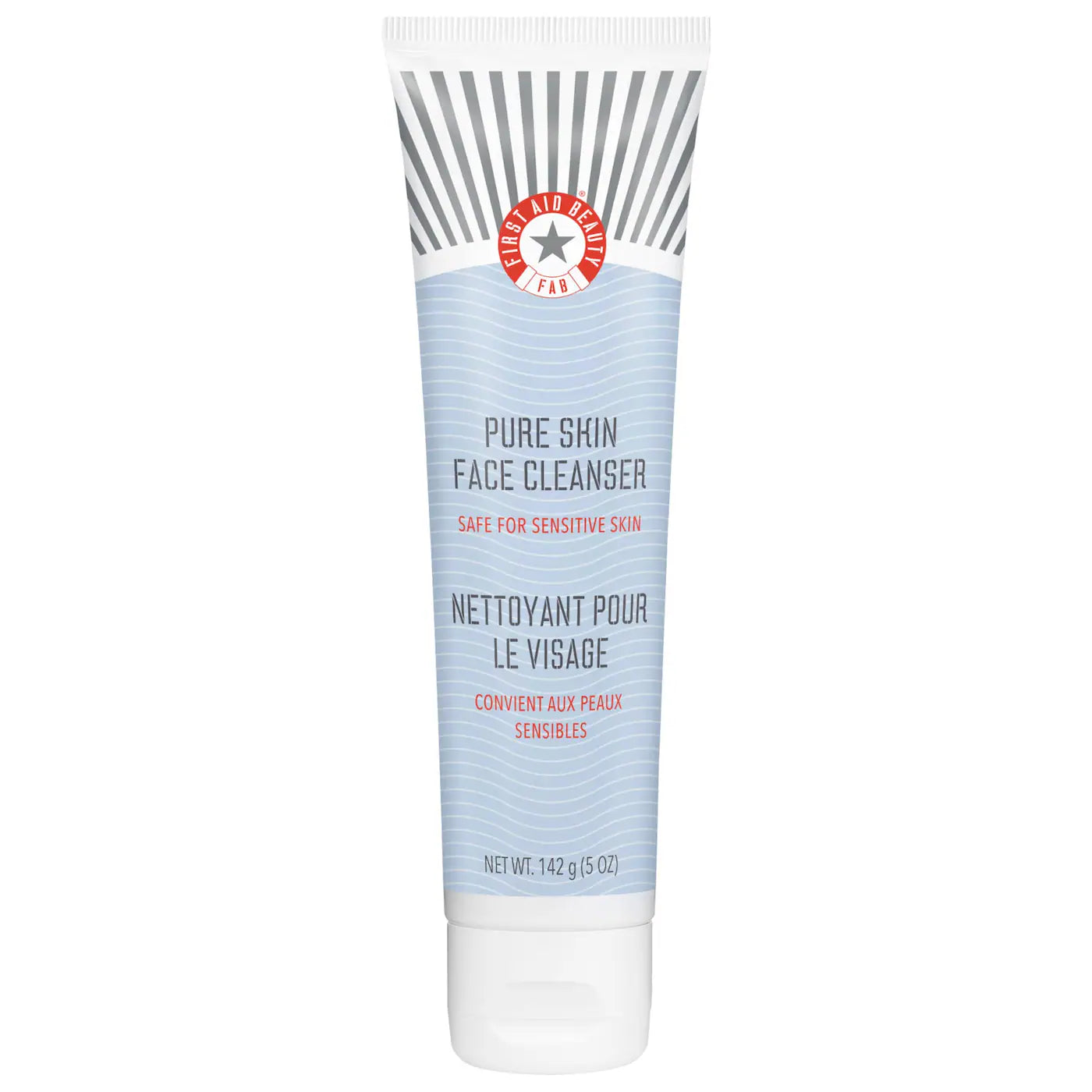 First Aid Beauty  Pure Skin Face Cleanser – Gentle Hydrating Cleanser