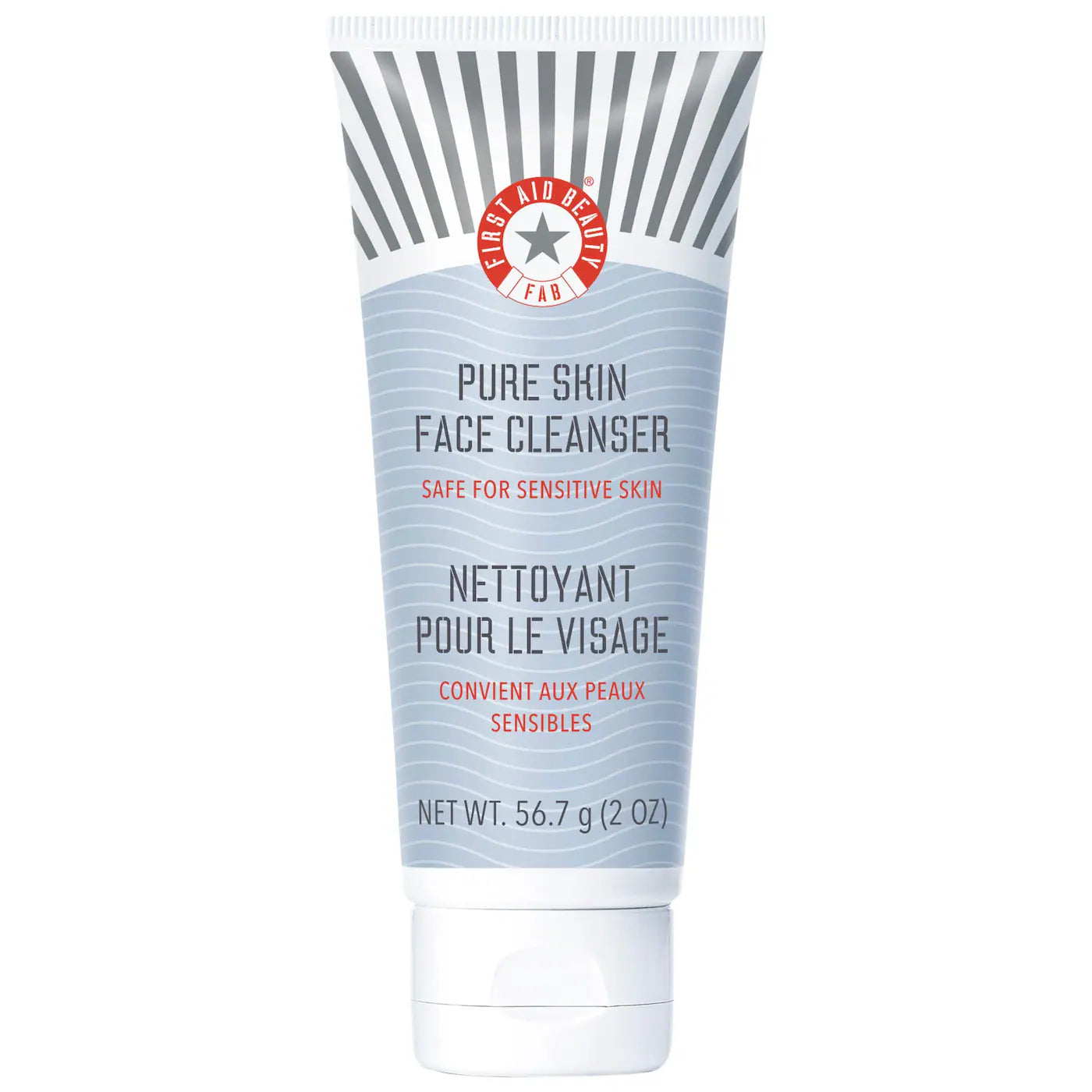First Aid Beauty  Pure Skin Face Cleanser – Gentle Hydrating Cleanser