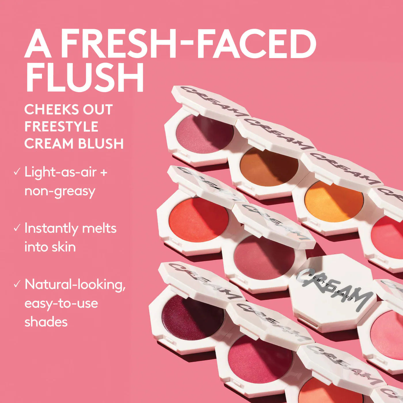 Fenty Beauty by Rihanna  Cheeks Out Freestyle Cream Blush