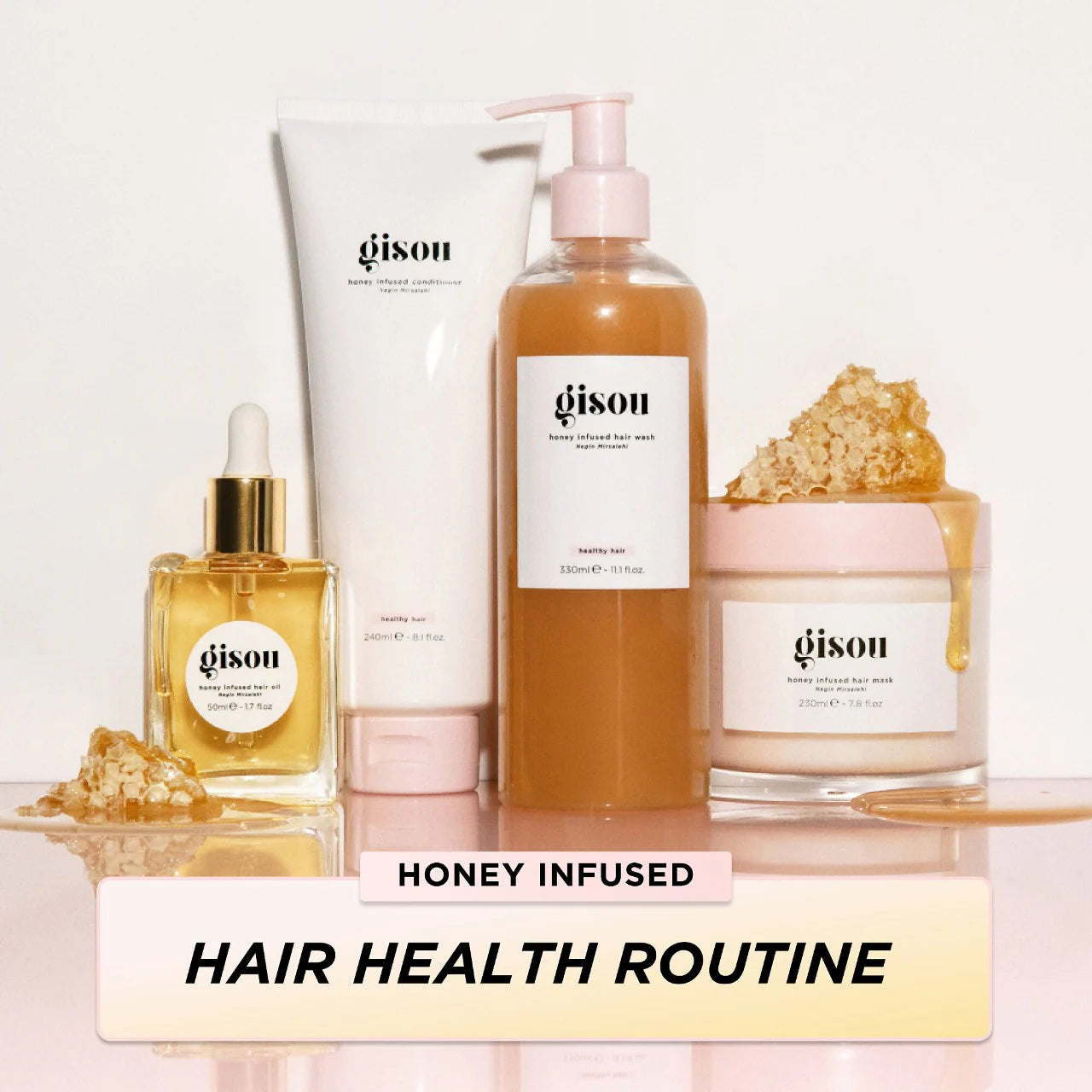 Gisou  Honey Infused Hair Wash Shampoo