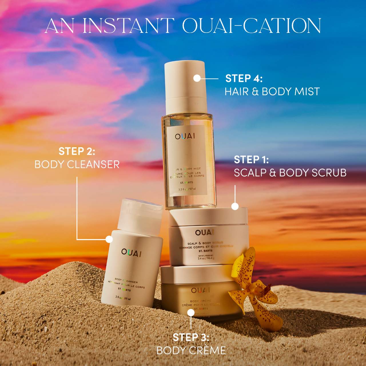 OUAI  St. Barts Moisturizing Body Cream