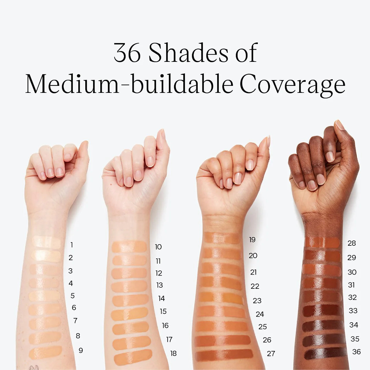 Saie  Glowy Super Skin Tint Foundation with Hyaluronic Acid