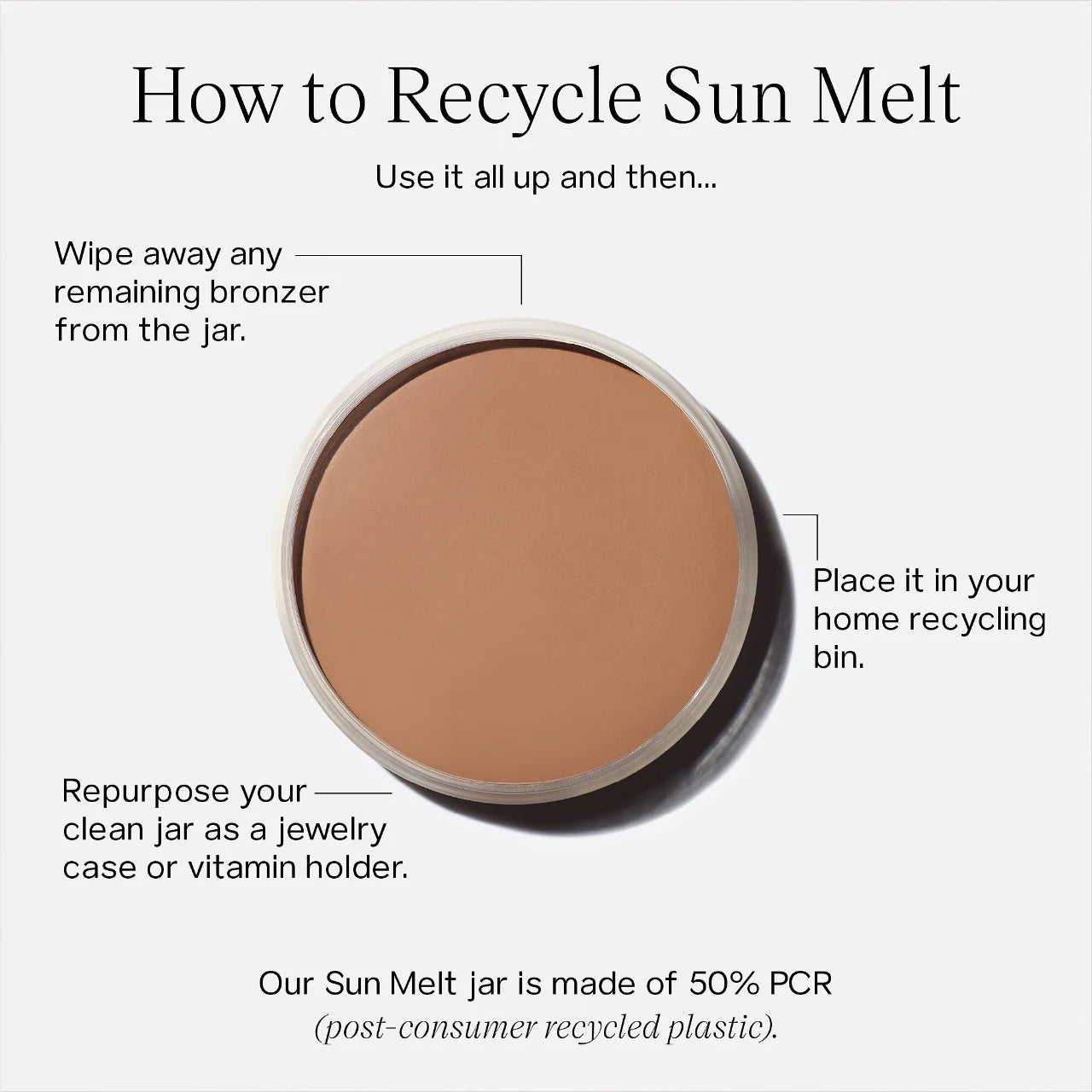 Saie  Sun Melt Natural Cream Bronzer