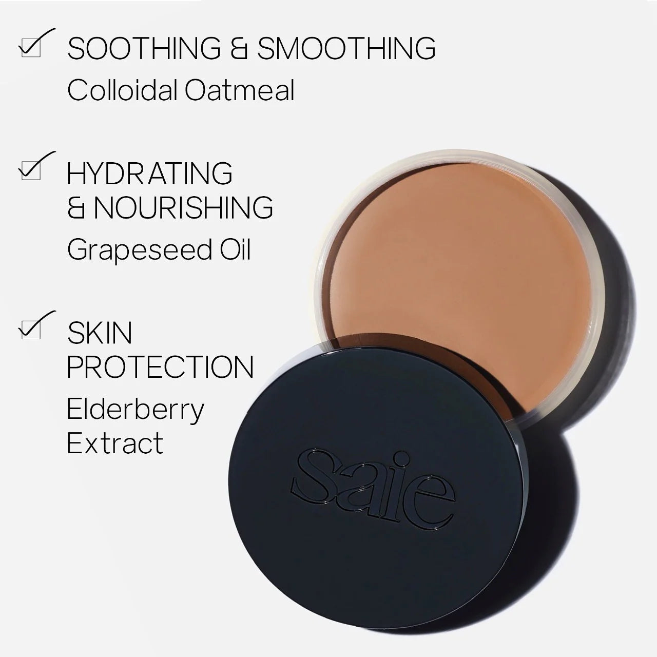 Saie  Sun Melt Natural Cream Bronzer