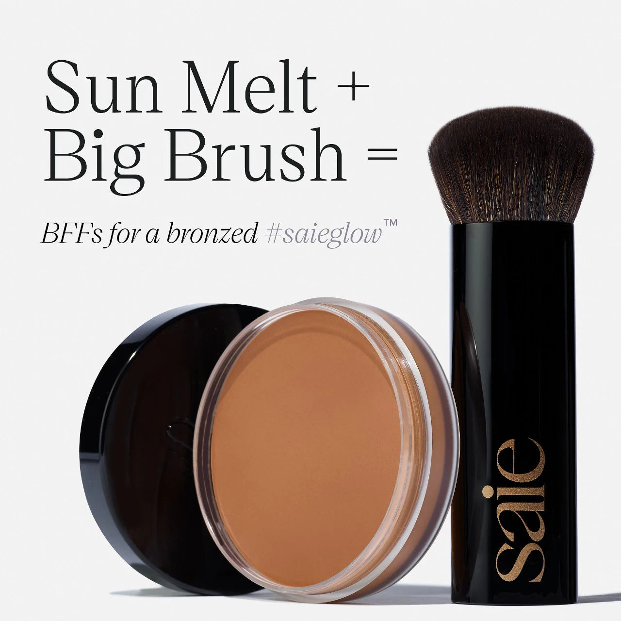 Saie  Sun Melt Natural Cream Bronzer