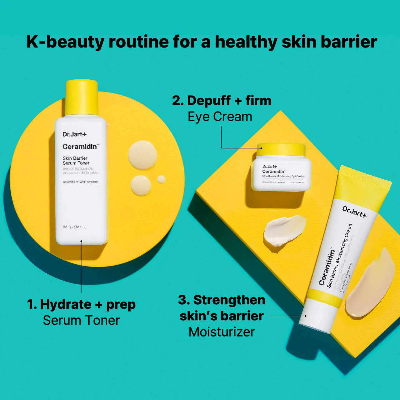 Dr. Jart+  Ceramidin™ Skin Barrier Serum Toner