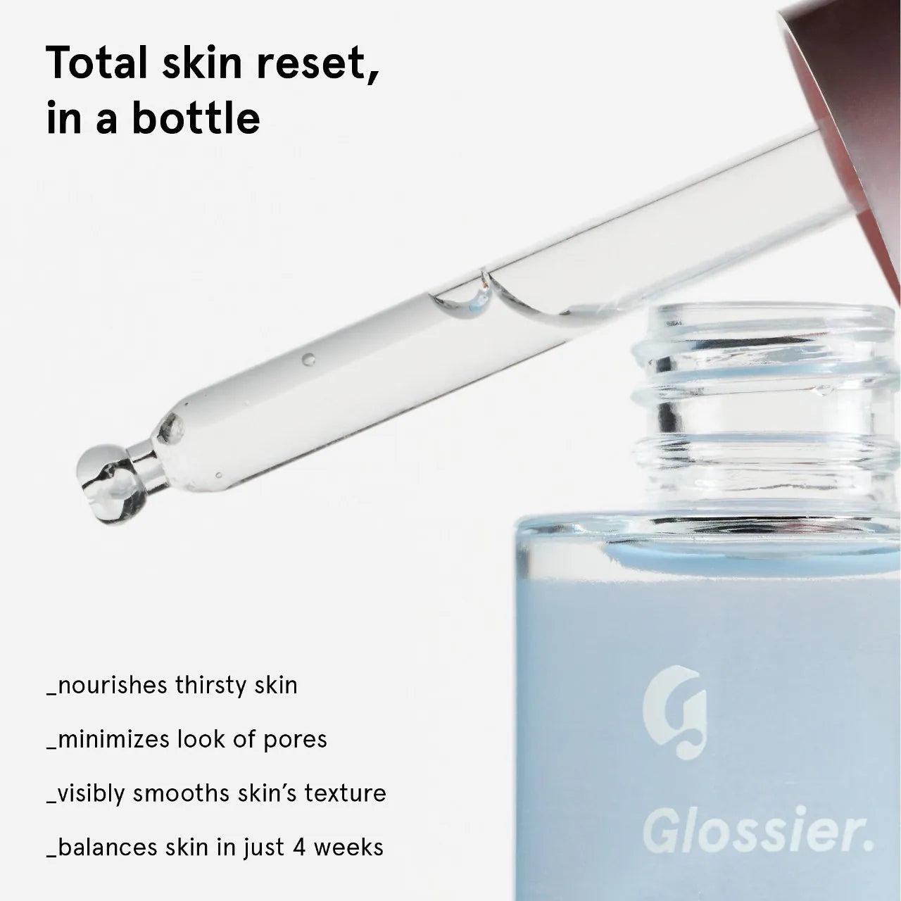 Glossier  Super Pure Clarifying Face Serum with Niacinamide + Zinc