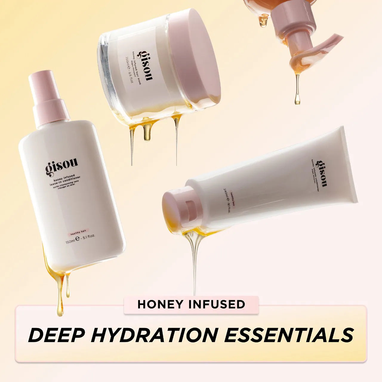 Gisou  Honey Infused Hair Wash Shampoo