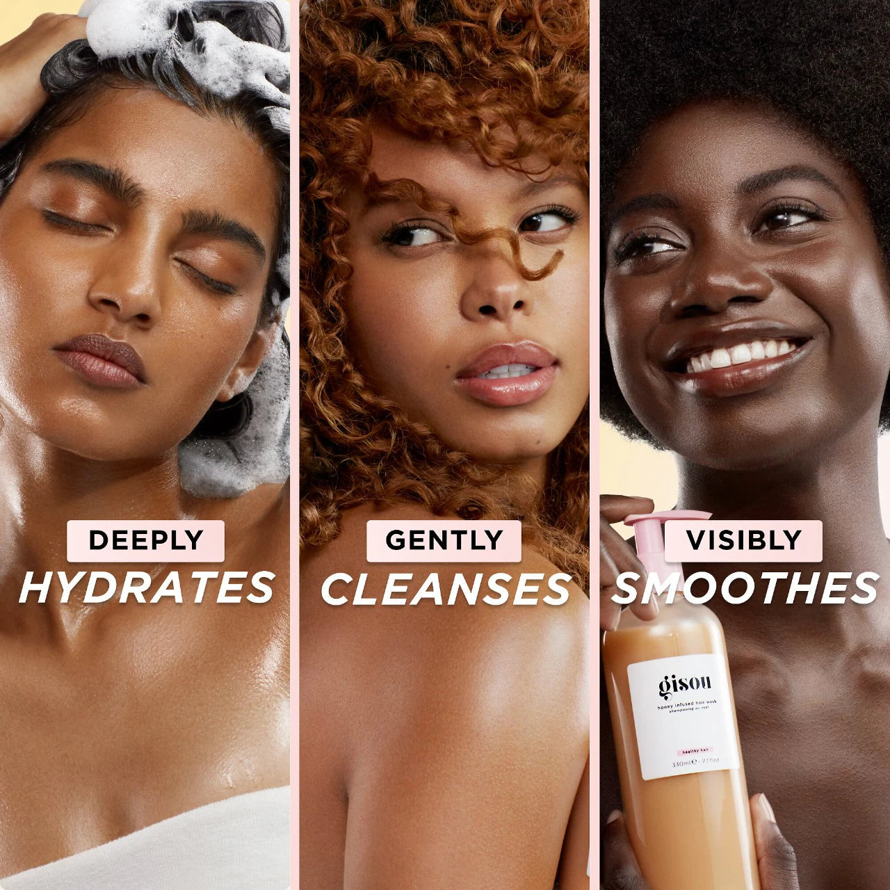 Gisou  Honey Infused Hair Wash Shampoo