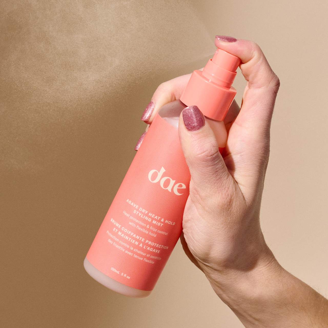 dae  Agave Dry Heat Protection & Hold Styling Mist