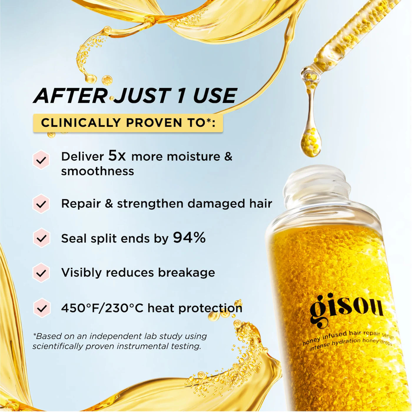 Gisou  Honey Infused Hair Repair Serum