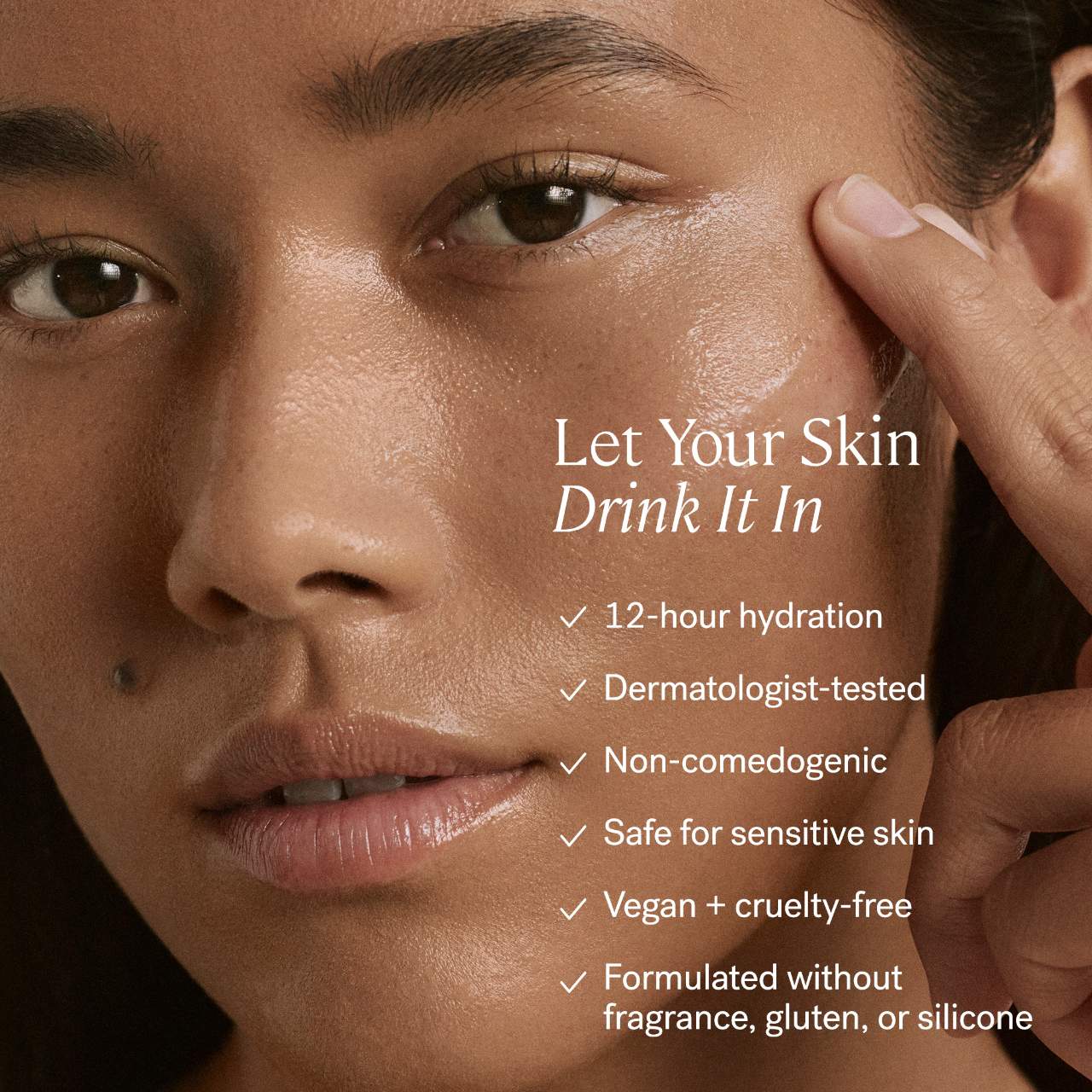 ILIA  The Base Face Milk Essence & Lightweight Moisturizer with Hyaluronic Acid