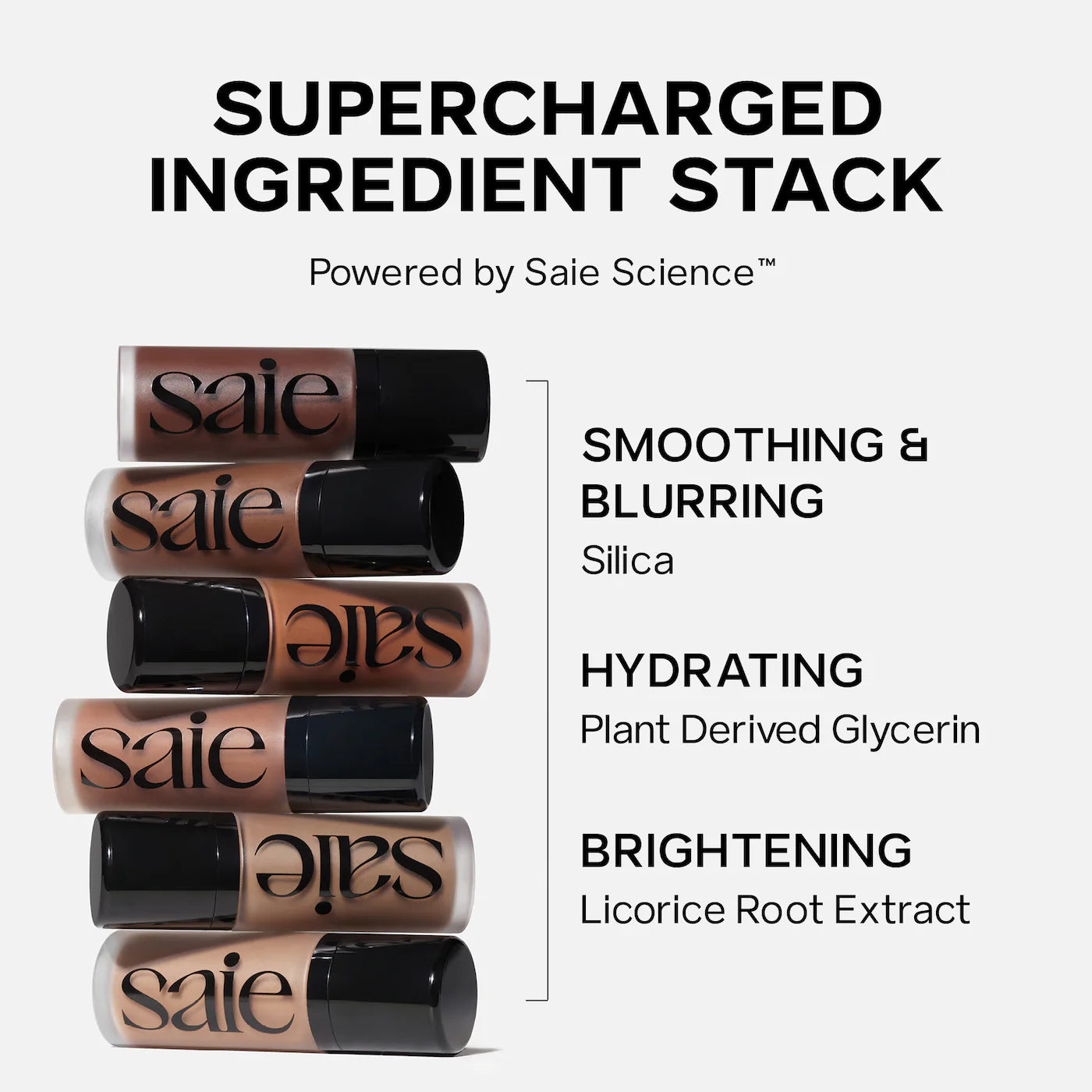 Saie  Dew Bronze Soft-Focus Sculpting Liquid Bronzer