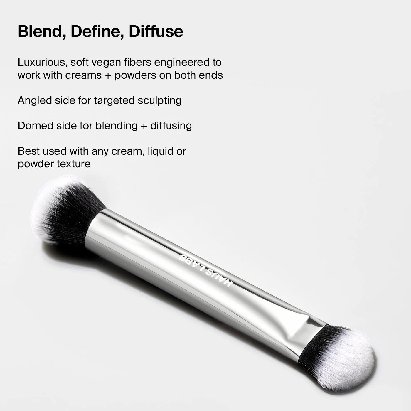 HAUS LABS Dual-Ended Multi-Purpose Brush