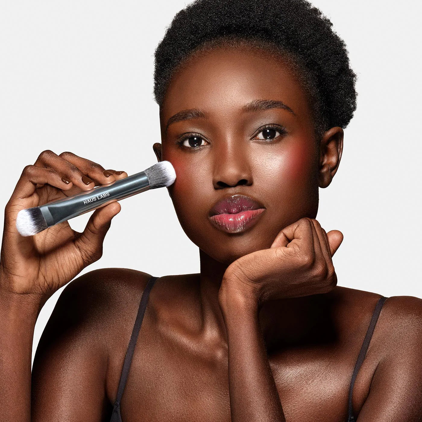HAUS LABS Dual-Ended Multi-Purpose Brush