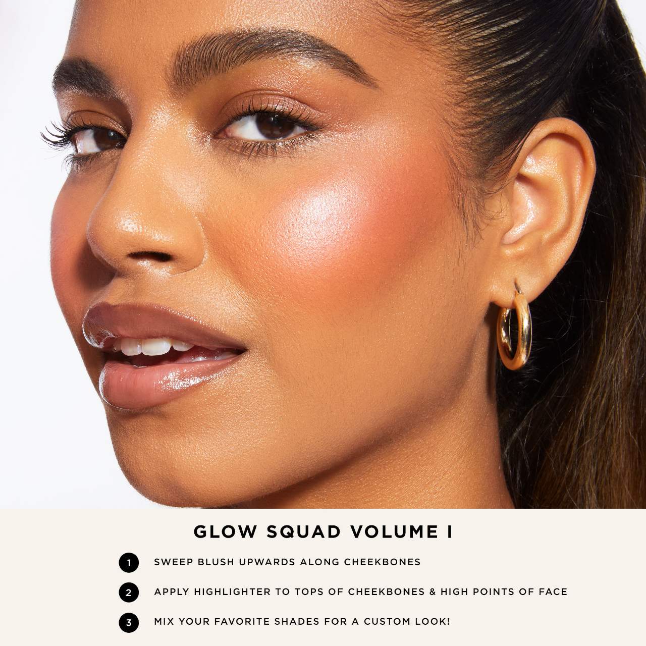 tarte  glow squad Amazonian clay luminous face palette glow squad Amazonian clay blush & highlighter palette