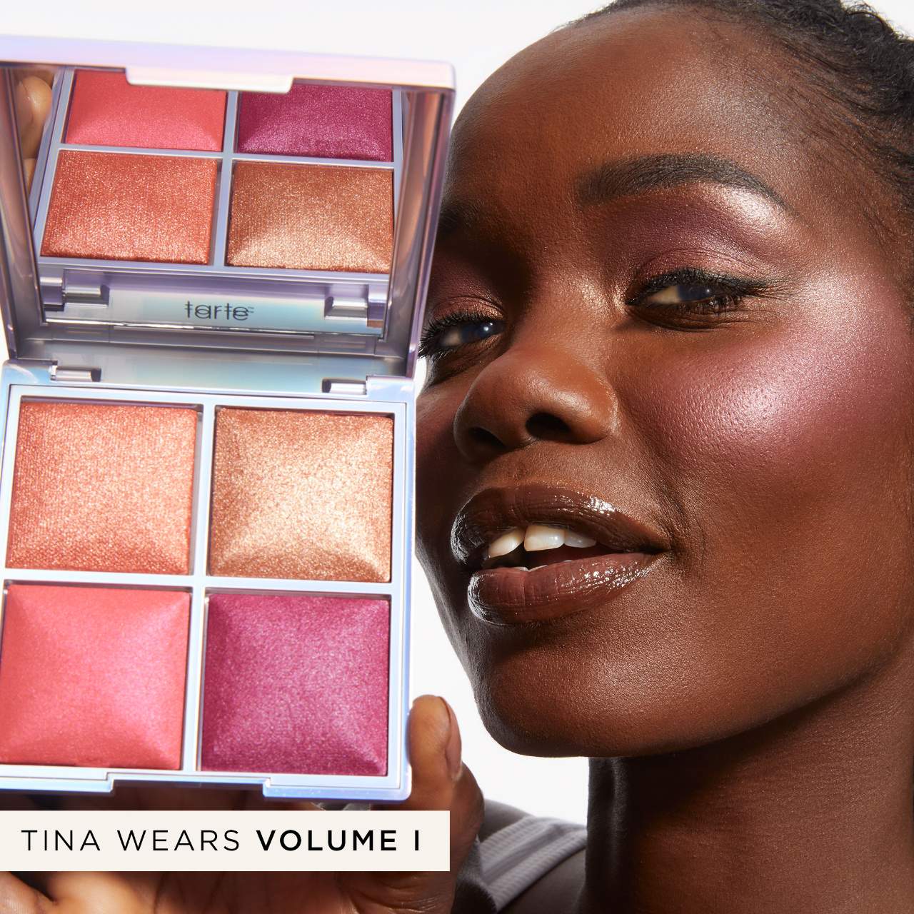 tarte  glow squad Amazonian clay luminous face palette glow squad Amazonian clay blush & highlighter palette