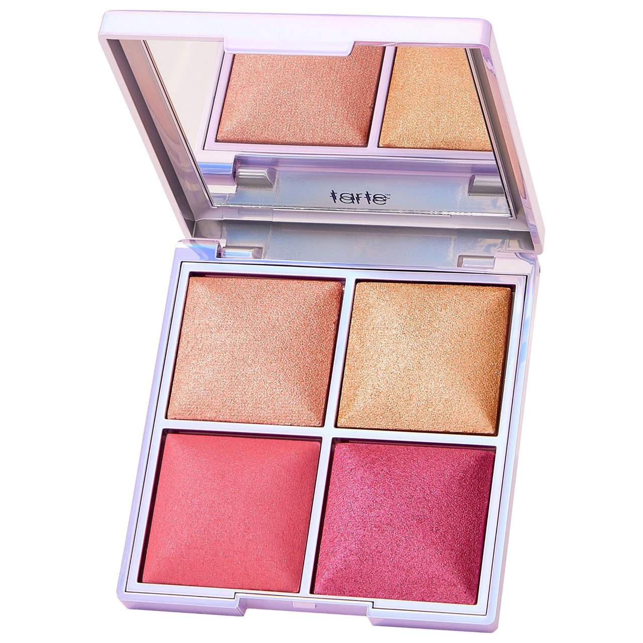 tarte  glow squad Amazonian clay luminous face palette glow squad Amazonian clay blush & highlighter palette