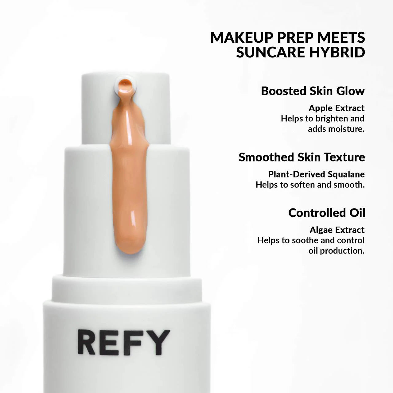 REFY  Skin Trio Mineral SPF 50 Moisturizer and Brightening Serum with Squalane