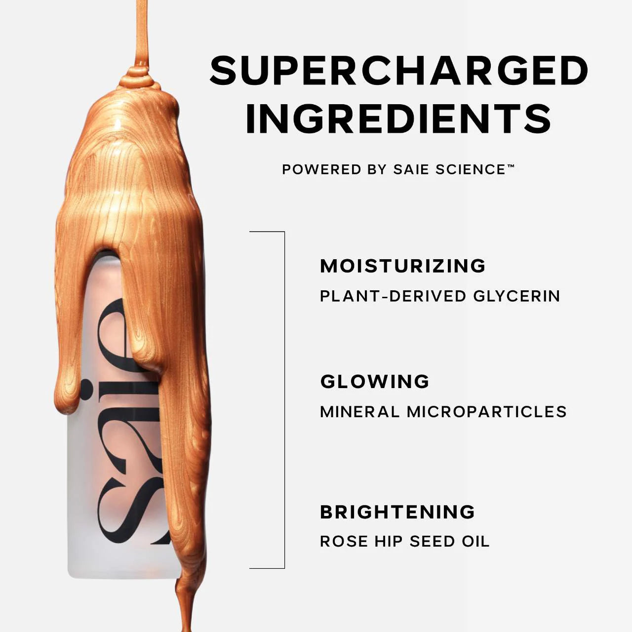 Saie  Glowy Super Gel Lightweight Dewy Multipurpose Illuminator
