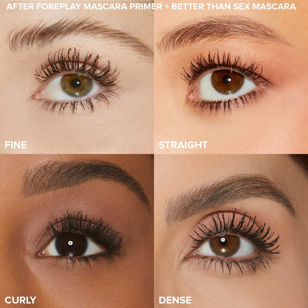 Too Faced  Foreplay + Better Than Sex Primer & Mascara Duo