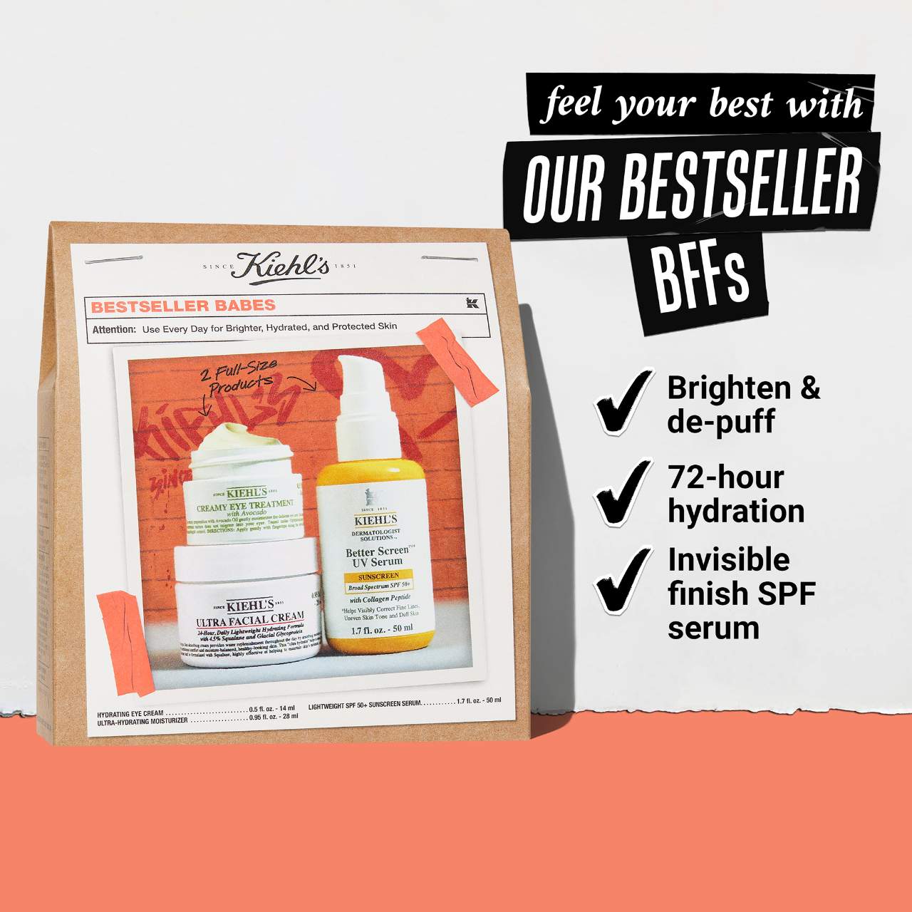 Kiehl's Since 1851  Bestseller Babes Skincare Gift Set
